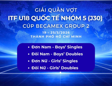 J30 Bình Dương 2026 khởi tranh: Điểm hẹn đáng chú ý của tennis trẻ tại Việt Nam tháng 4 này
