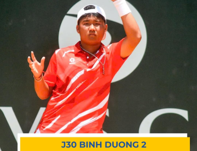 J30 Bình Dương tuần 2 tiếp diễn: Tennis trẻ quốc tế tiếp tục sôi động tại Việt Nam